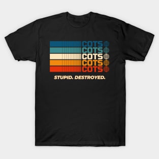 Stupid Destroyed Logo T-Shirt